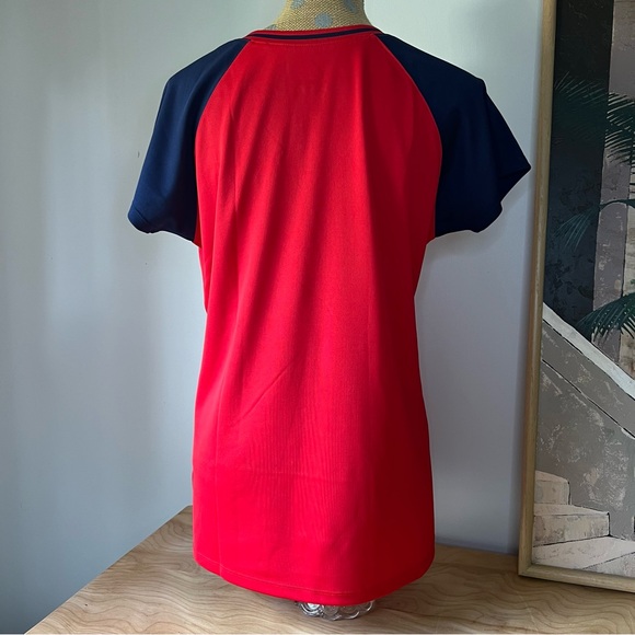 MLB Boston Red Sox V-neck Women’s Top - Picture 2 of 7